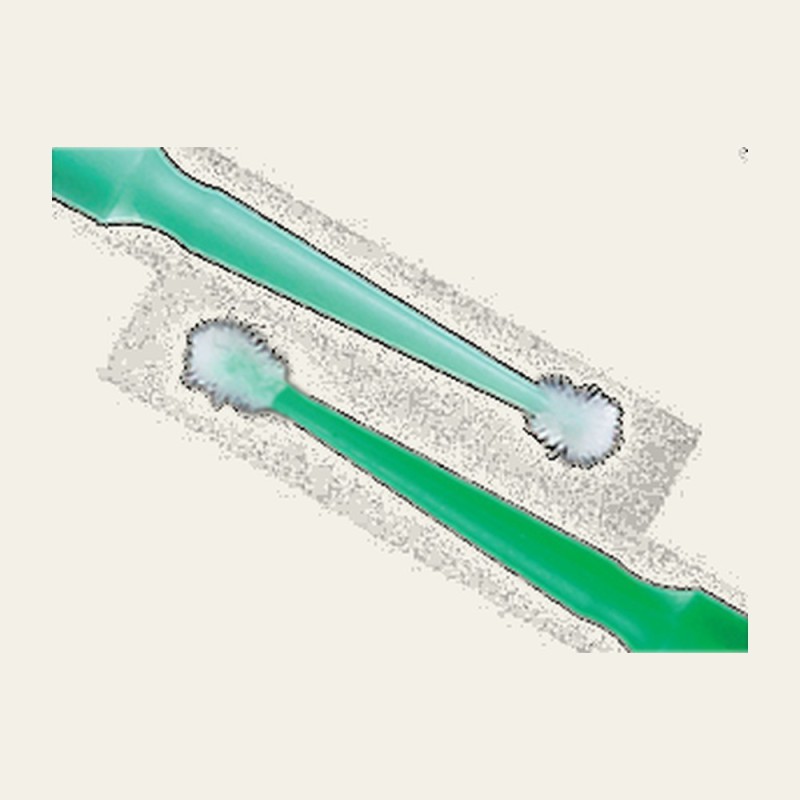 Microbrush Aplikatory w tubie 100 szt. Fine zielony