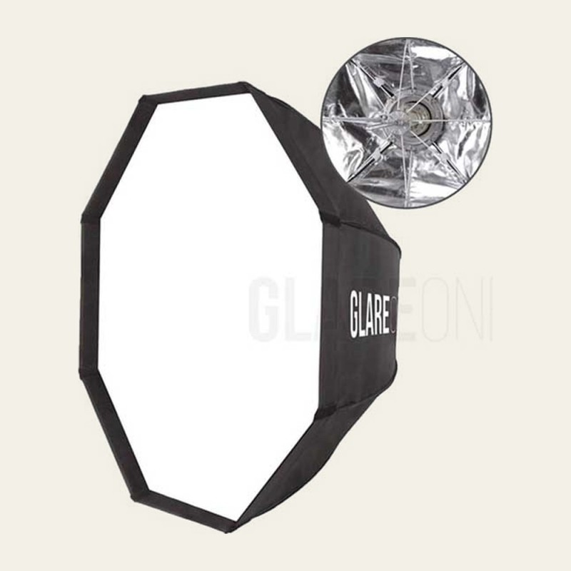 SOFTBOX GLAREONE szybki montaz Easy Fold 120 cm, mocowanie Bowens